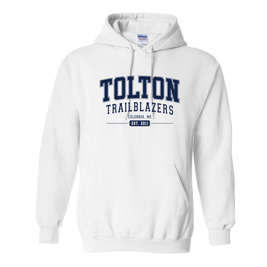 Tolton Trailblazers Hoodie White