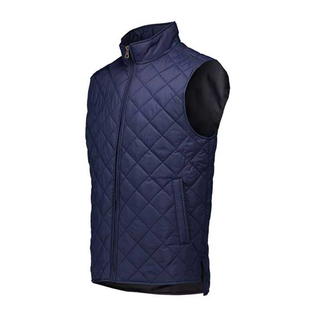 Vintage Diamond Quilted Vest with TC Logo