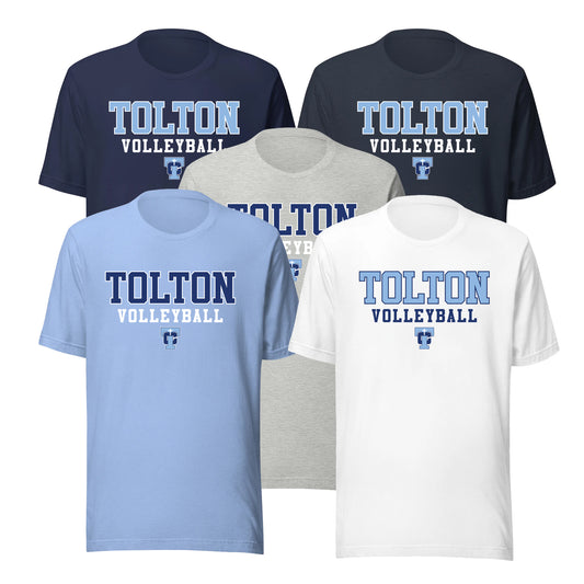 Tolton Volleyball Bella+Canvas Short Sleeve T-Shirt