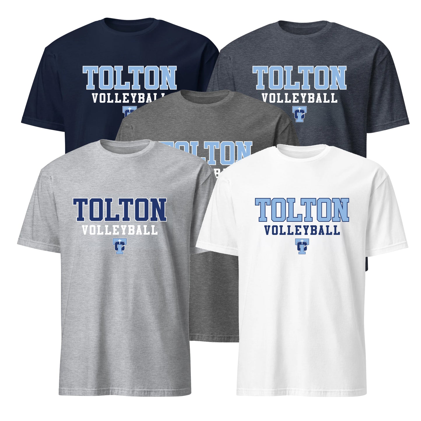 Tolton Volleyball Gildan Short Sleeve T-Shirt