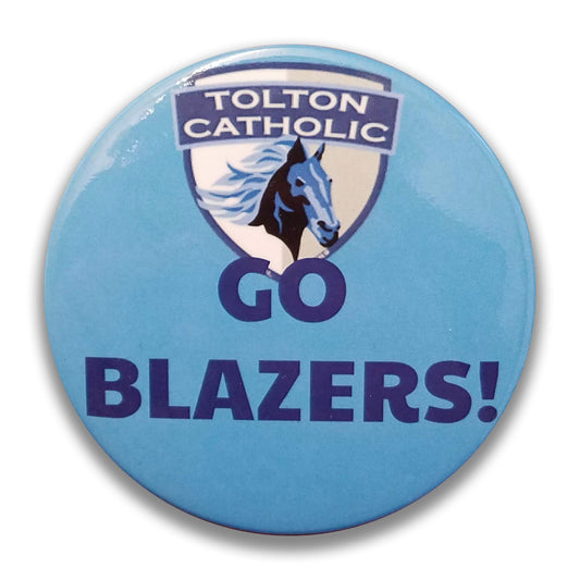 Go Blazers Button